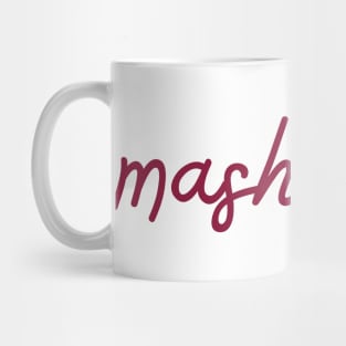 mashallah - maroon red Mug